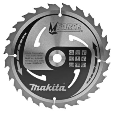 Sägen Zubehör von Makita - Kreissägeblätter - Reciprosägeblätter - Stichsägeblätter