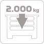 Preview: GEDORE B 1500 L Werkbank mit Blechjalousie