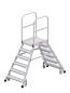 Preview: Hymer 638906 Podesttreppe R13 fahrbar beidseitig
