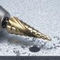 Preview: Stufenbohrer 1/4" HSS-TiN
