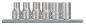 Preview: GEDORE KL-4043-400 Steckschlüssel-Satz 1/4, EP TX-Plus"