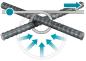 Preview: Makita TR001GZ Akku-Bewehrungsverbinder 40V Solo im Makpac Bewehrung