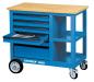 Preview: GEDORE 1502 Rollwerkbank mit 6 Schubladen