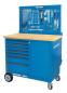 Preview: GEDORE BR 1504 0511 L Rollwerkbank mit Rückwand