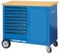 Preview: GEDORE 1504 0810 Rollwerkbank mit 9 Schubladen