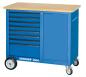 Preview: GEDORE 1504 0701 Rollwerkbank mit 8 Schubladen