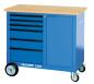 Preview: GEDORE 1504 0321 Rollwerkbank mit 6 Schubladen