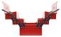 Preview: GEDORE R20600073 Werkzeugkasten 5 Fächer 535x225x330 mm