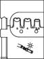 Preview: GEDORE 8140-25 Modul-Einsatz für Multi Contact MC4
