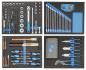 Preview: GEDORE TS-147 Werkzeugsortiment in Check-Tool-Modulen, 147-teilig