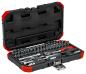Preview: GEDORE R49003046 Steckschlüssel-Satz 1/4 4-14mm 46-teilig"