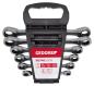 Preview: GEDORE R07405006 Doppelringratschenschlüssel-Satz SW8-19 mm 6-teilig