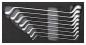 Preview: GEDORE R22150000 Doppelringschlüssel-Satz 2/6 CT-Modul 8-teilig