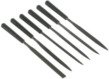 Nadelfeilen-Satz, 6-tlg, 150 mm
