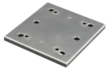 Grundplatte quadratisch