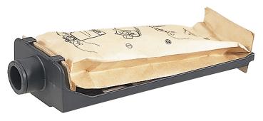 Preview: Staubsackhalter inkl. 1 x Staubsack