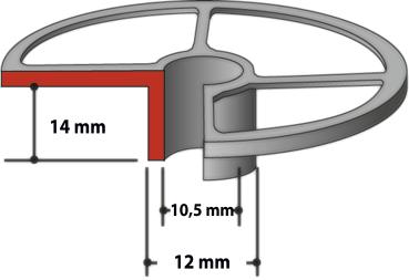 Preview: Führungshülse 12,0 mm