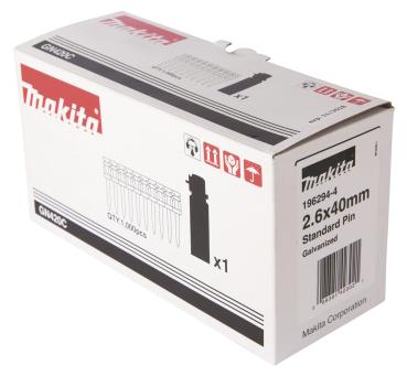 Preview: Makita 196294-4 Betonnagel 2,6x40mm C6