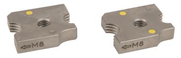 Schneidbacken M8 Satz