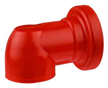 Schutzabdeckung Winkelkopf rot