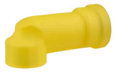 Schutzabdeckung Winkelkopf gelb