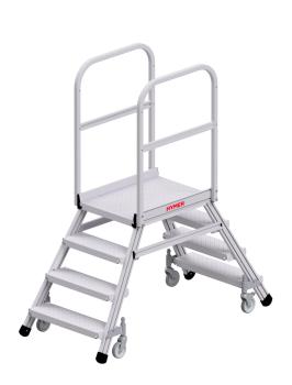 Hymer 638904 Podesttreppe R13 fahrbar beidseitig
