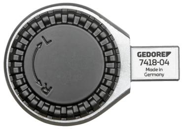 GEDORE 7418-02 Einsteckumschaltknarre 1/2 SE 14x18"