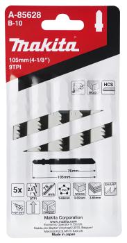 Preview: Makita A-85628 Stichsägeblatt B-10 Holz/Kunststoff