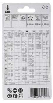 Preview: Makita A-85634 Stichsägeblatt B-11 Holz/Kunststoff