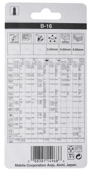Preview: Makita A-85684 Stichsägeblatt B-16 Holz/Kunststoff