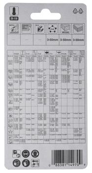 Preview: Makita A-85715 Stichsägeblatt B-19 Arbeitsplatten/Kunststoff