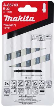 Preview: Stichsägeblatt B-23 Holz/Metall/Kunststoff