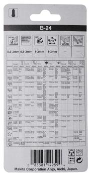 Preview: Makita A-85759 Stichsägeblatt B-24 Metall/Kunststoff