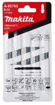 Preview: Makita A-85765 Stichsägeblatt B-25 Holz/Metall/Kunststoff