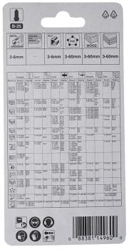 Preview: Makita A-85765 Stichsägeblatt B-25 Holz/Metall/Kunststoff