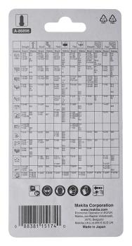 Preview: Makita A-86898 Stichsägeblatt-Set