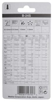 Preview: Makita B-04955 Stichsägeblatt B-24S Metall/Kunststoff