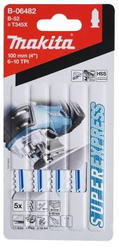 Preview: Makita B-06482 Stichsägeblatt B-52 Universal
