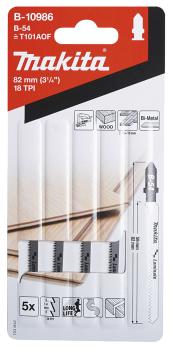 Preview: Makita B-10986 Stichsägeblatt B-54 bi Kurvenblatt Laminat