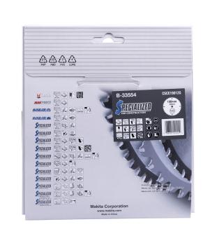 Preview: Makita B-33554 SPECIALIZED Sägeb.190x30x12Z