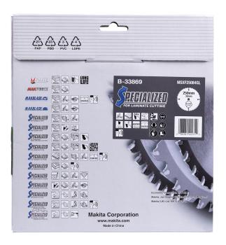 Preview: Makita B-33869 SPECIALIZED Sägeb.250x30x84Z
