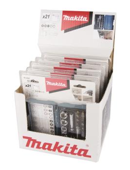 Preview: Makita B-54081 Ratschen-Bit-Set 21-tlg.
