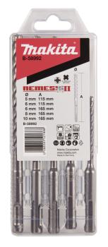 Preview: Makita B-58992 SDS-PLUS Bohrer-Set 5-tlg. NEMESIS II