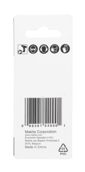 Preview: Makita B-66874 Adapter von 1/4" 6KT auf 1/2" 4KT