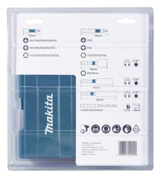 Preview: Bohrer-Bit-Set 33-tlg. Impact Black