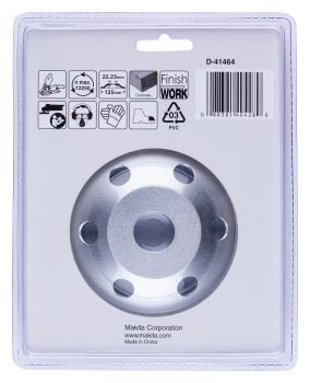 Preview: Makita D-41464 Schleiftopf 125mm fein