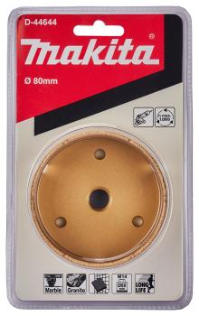 Preview: Makita D-44644 Diamant-Hohlbohrkrone 80 mm