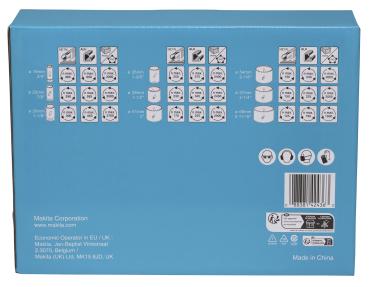 Preview: Makita D-47282 Lochsägen-Set Elektriker 12-teilig HSS-BiM