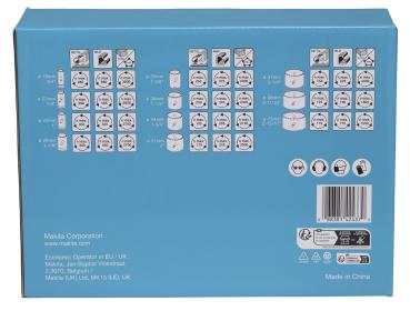 Preview: Makita D-47298 Lochsägen-Set Sanitär 14-teilig HSS-BiM