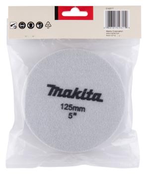 Preview: Makita D-62577 Polierpad schwarz D 125 mm